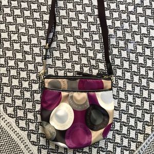 COACH Purple Crossbody / Messenger Purse